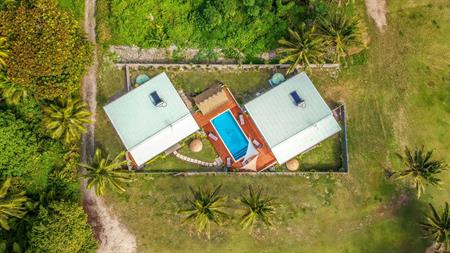 Turangi Lagoon Villas - drone shot